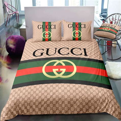 gucci bedding queen|Gucci blankets on clearance.